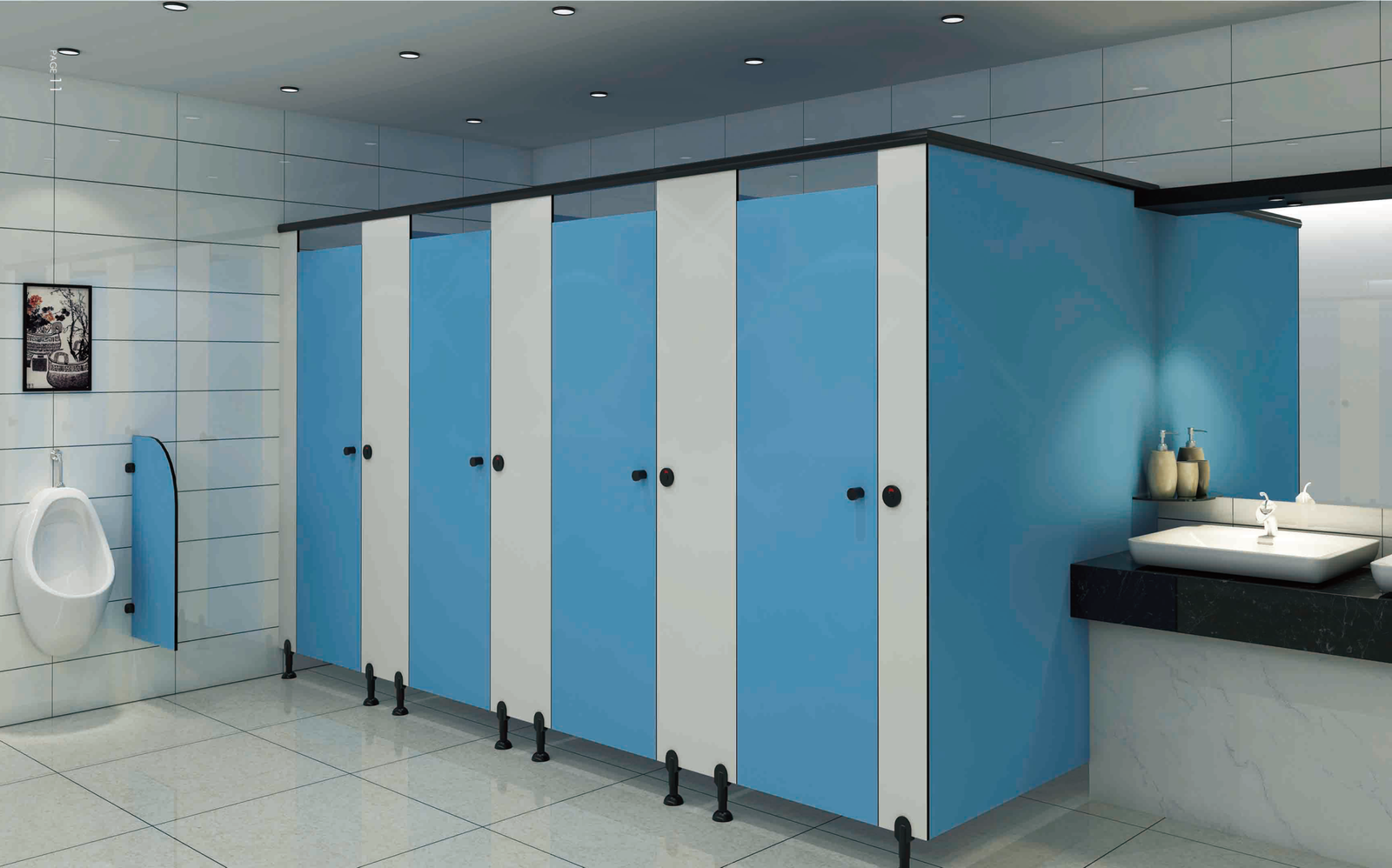 Why is HPL the preferred material for public restroom partitions in Canada? 1 1 scaled