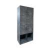 HPL Lockers in Stone Color – 6 Doors, Durable and Stylish Storage Solution (W800×D400×H1900 mm)