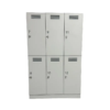 6-Door HPL Locker with Vent for Gym Changing Rooms – Durable and Ventilated Storage Solution (W900×D400×H1900 mm)