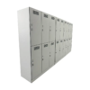 6-Door HPL Locker with Vent for Gym Changing Rooms – Durable and Ventilated Storage Solution (W900×D400×H1900 mm)