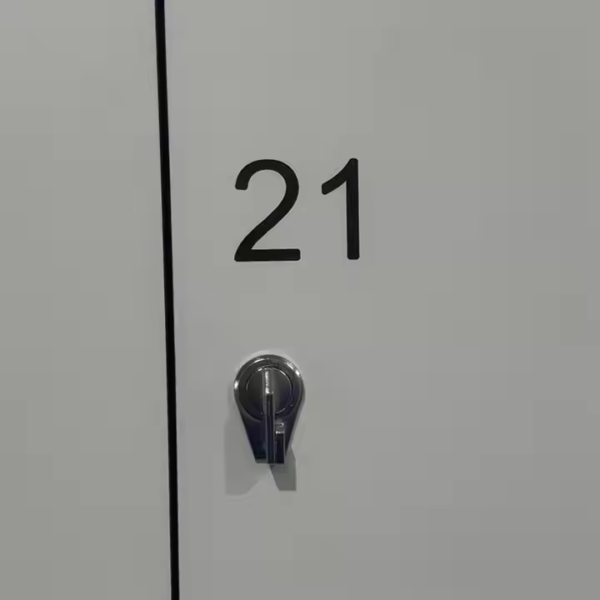 6-Door HPL Locker with Vent for Gym Changing Rooms – Durable and Ventilated Storage Solution (W900×D400×H1900 mm)