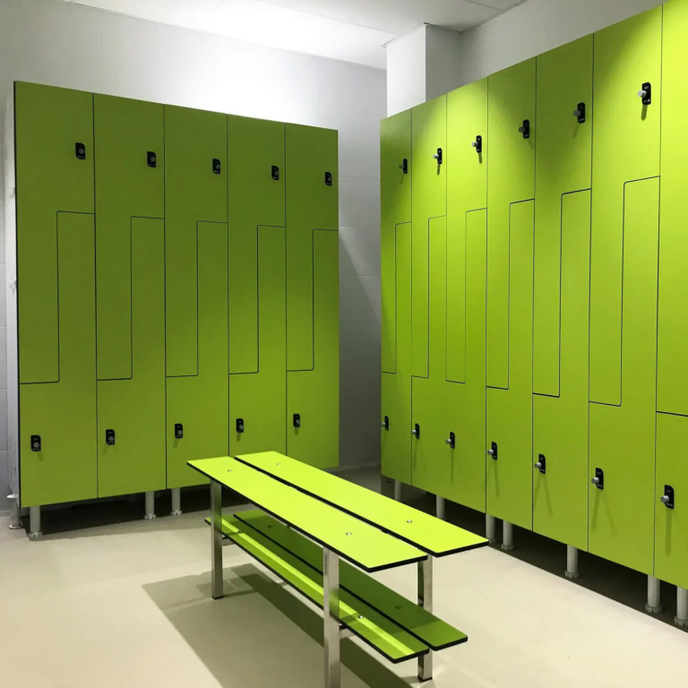 locker room bench