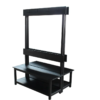 HPL Double Backrest Bench