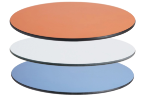 Round HPL Table Top