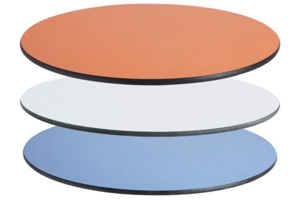 Round HPL Table Top